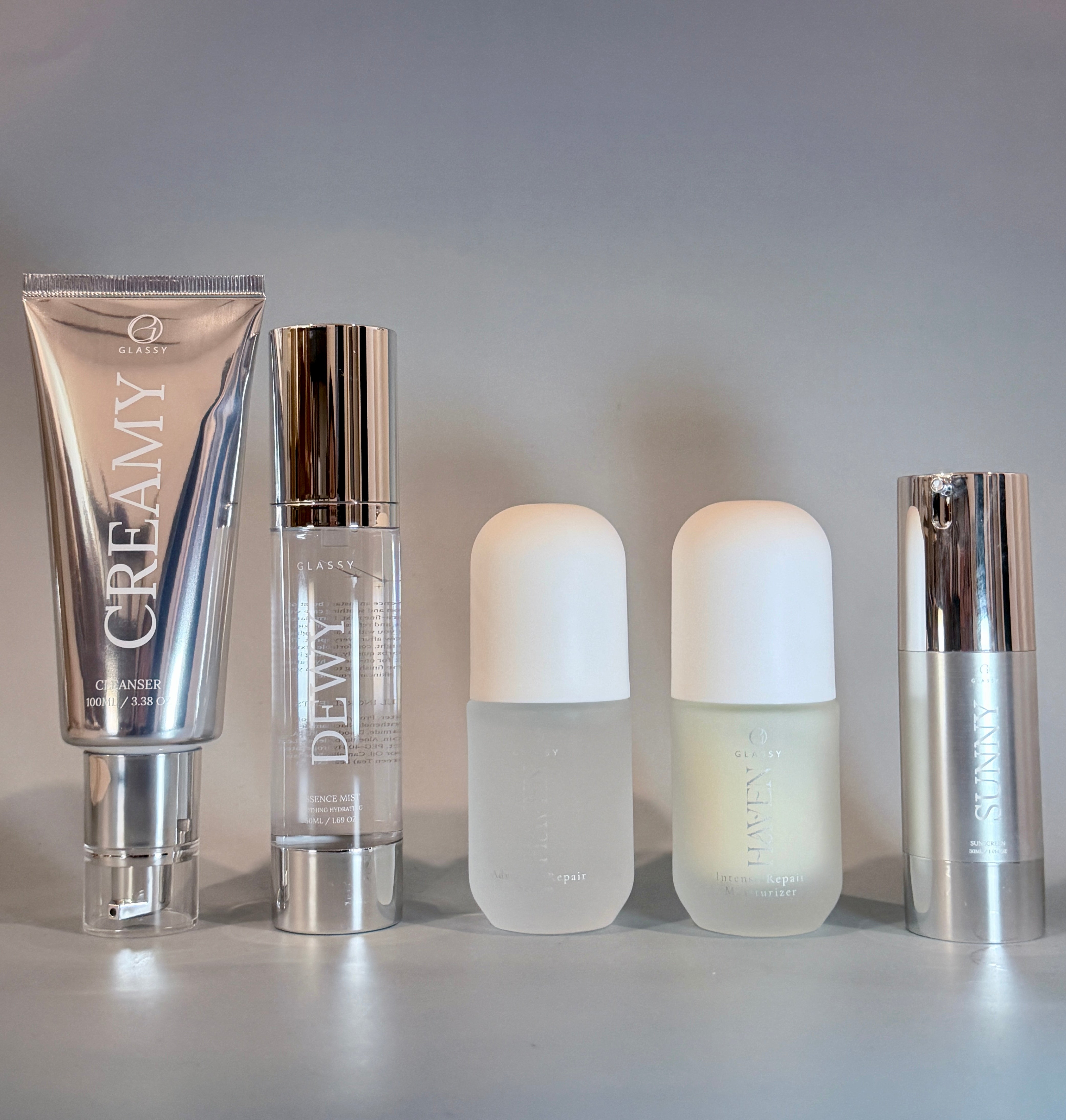 Haven 和 Glassy Essentials Penta – Glassy Skincare