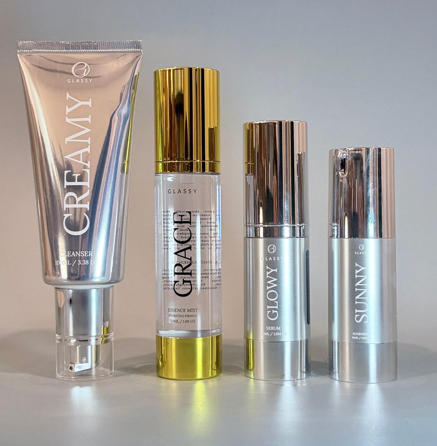 Glassy Essentials and Grace Quad